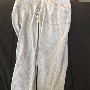 Grey Sweat Capris